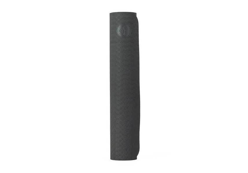 Килимок для йоги TPE Flow Bodhi 183x60x0.5 см чорний 887SW фото