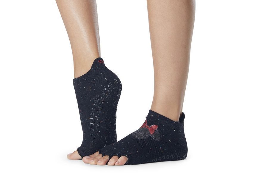 Носки для йоги ToeSox Half Toe Low Rise Confetti Minnie M (39-42.5) 841090158321 фото