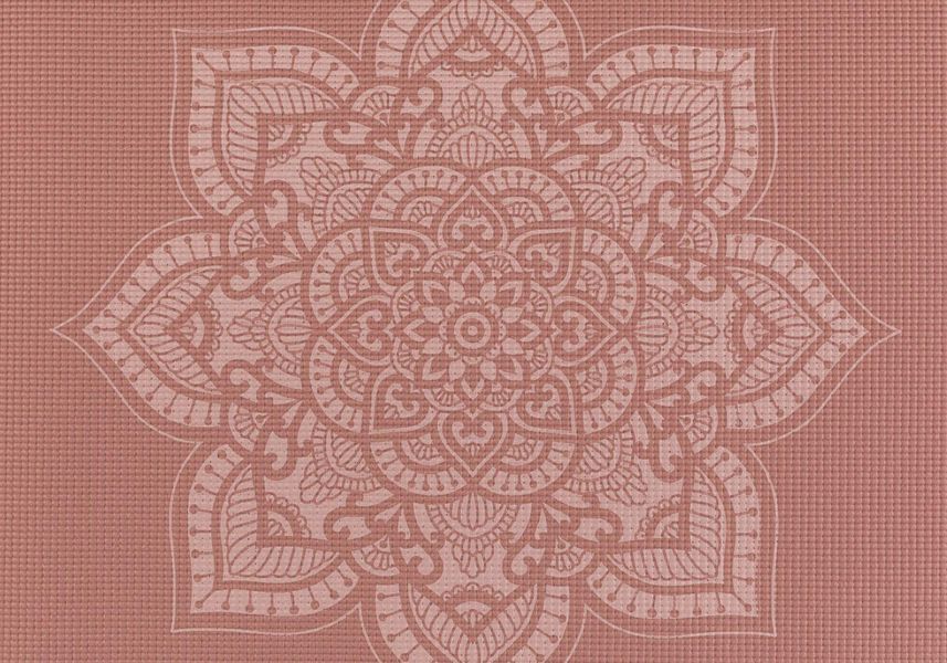 Килимок для йоги Bodhi Leela Mehndi Mandala - Мехенді Мандала Rose Tan 183x60x0.45 см 896rtmb фото