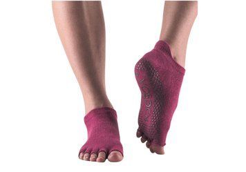Носки для йоги ToeSox Half Toe Low Rise Violet M (39-42.5) 841090121356 фото