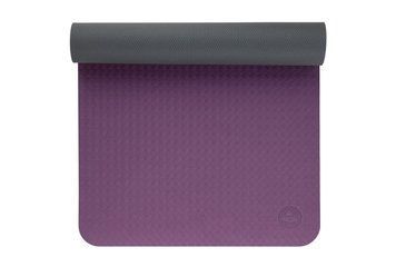 Килимок для йоги TPE Flow Bodhi 183x60x0.5 см фіолетовий 887PUR фото