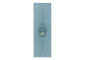 Килимок для йоги Bodhi Leela Hamsa Light Blue 183x60x0.45 см 896tohh фото