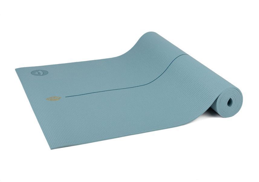 Килимок для йоги Bodhi Leela Hamsa Light Blue 183x60x0.45 см 896tohh фото