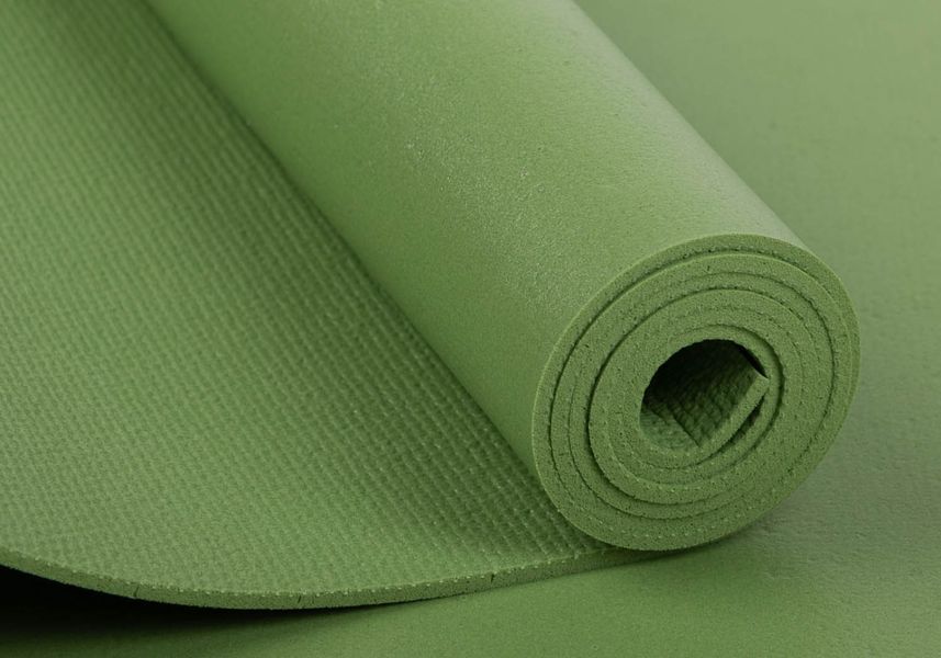 Коврик для йоги Bodhi Rishikesh Premium 60 XL яблочно-зеленый 200x60x0.45 см 682AP фото
