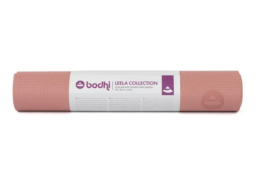 Коврик для йоги Bodhi Leela Hamsa Rose Tan 183x60x0.45 см 896rthh фото