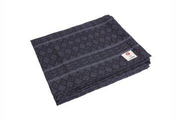 Йога-покрывало хлопковое Manduka Cotton Blanket Thunder (серый) 173&times;208 см 4G103A134 фото