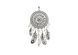 Temporary tattoo Dreamcatcher with feathers Tattoshka 60x105 mm