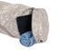 Сумка для йоги Asana Bag Cotton Maharaja Collection Bodhi 70 см тауп/срібний 542AT фото 7