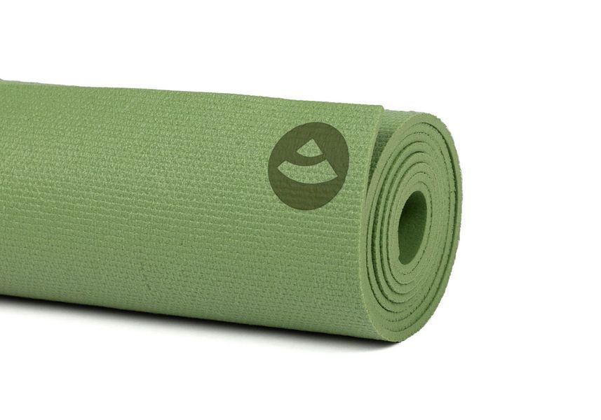 Коврик для йоги Bodhi Rishikesh Premium 60 яблочно-зеленый 183x60x0.45 см 680AP фото