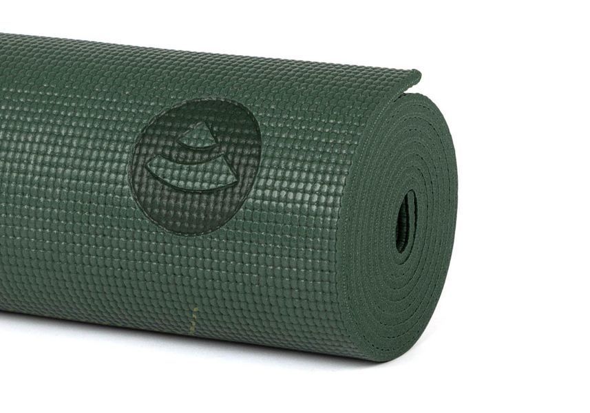 Килимок для йоги Bodhi Leela Yantralign - Янтра Forest Green 183x60x0.45 см 896bfyg фото