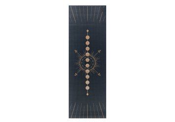 Килимок для йоги Bodhi Leela Lunalign - Фази Місяця Midnight Blue 183x60x0.45 см 896dbmo фото