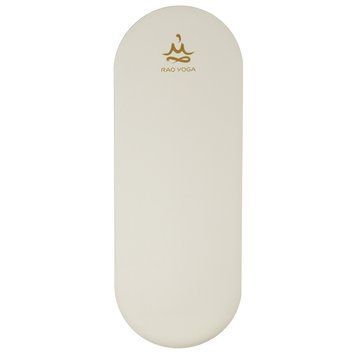 Килимок для йоги каучуковий Vimal Oval White RAO 183&times;68&times;0.5 см rao103VOwt5 фото