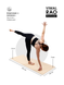 Rubber Yoga Mat Vimal Oval White RAO 183&times;68&times;0.5 cm
