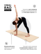 Rubber Yoga Mat Vimal Oval White RAO 183&times;68&times;0.5 cm