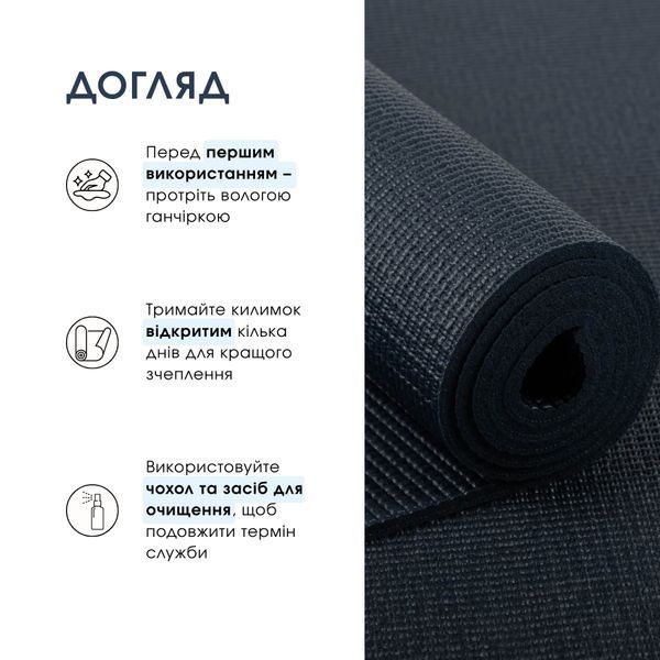 Коврик для йоги Bodhi Leela Lunalign &mdash; Фазы Луны Midnight Blue 183x60x0.45 см 896dbmo фото