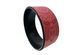 Yoga wheel Mandala OM Amber polyurethane burgundy 32x13 cm