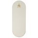 Rubber Yoga Mat Vimal Oval White RAO 183&times;68&times;0.5 cm