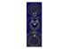 Рушник із мікрофібри Wolf Mandala Midnight Amber темно-синій 185х63 см ar500DBEbb фото 1
