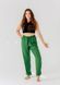 Штаны свободные однотонные Base RAO WEAR унисекс OneSize рост 165-175 см зеленый rw402Bgr2 фото 4