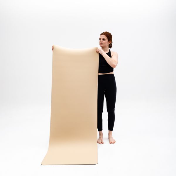 Коврик для йоги каучуковый Vimal Core Beige RAO 183&times;68&times;0.5 см rao103VCb5 фото