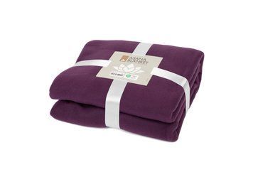Йога-покрывало (флисовый плед) Asana Lotus Bodhi сливовый 200х140 см 991pl фото
