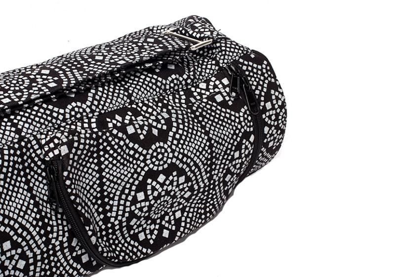 Сумка-чохол для йоги Asana Bag Cotton Maharaja Collection Bodhi 80 см чорно-білий ar500DBEblk фото