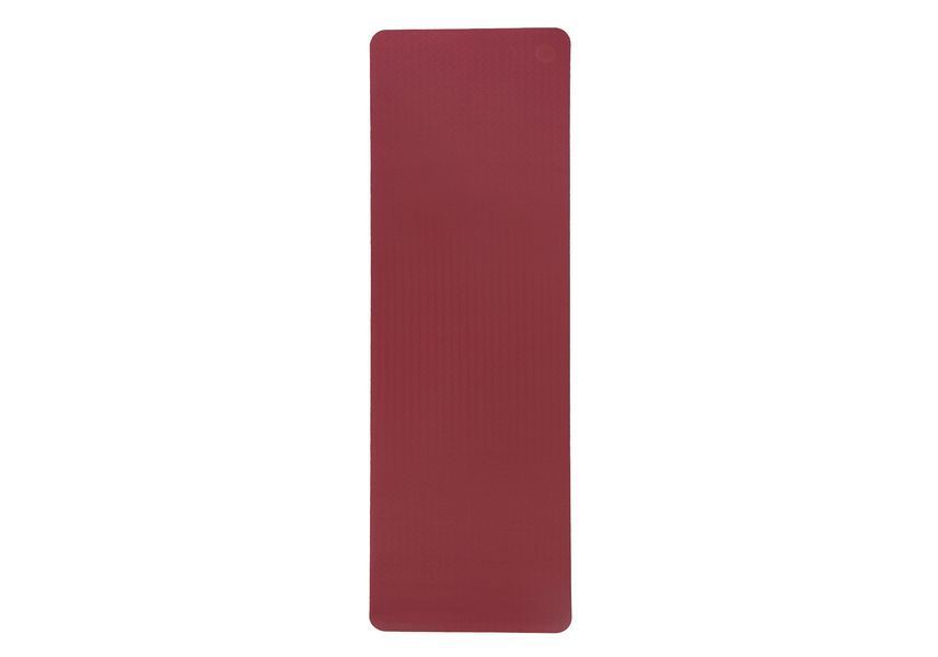 Килимок для йоги Bodhi Lotus Pro 183x60x0.6 см темно-червоний / антрацитовий 942ldr фото