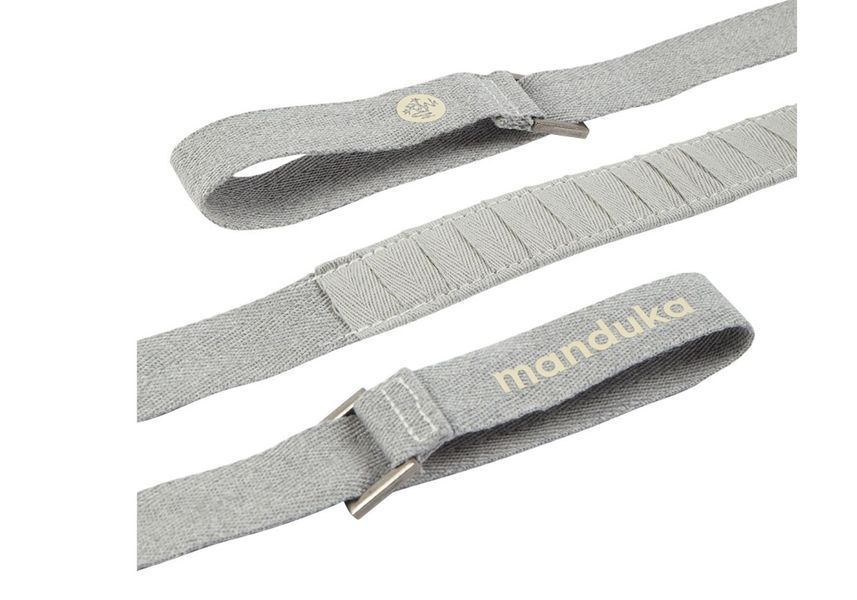 Ремінь-переноска для йога-мату Commuter Manduka 173 x 4 см сірий 332012910 фото