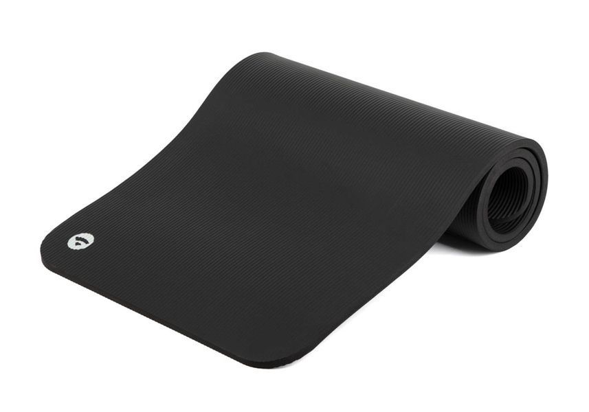Коврик для фитнеса и пилатеса Bodhi XL 190x80x1.5 см черный GM80SW фото