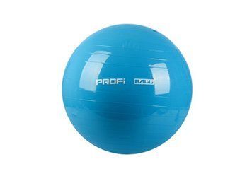 Фитбол мяч для фитнеса ProfiBall 65 см без насоса голубой PtB65lb фото