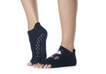 Носки для йоги ToeSox Half Toe Low Rise Grip Classic Mickey S (36-38.5) 841090158284 фото