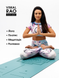 Килимок для йоги каучуковий Vimal Yantra Mint Teal RAO 185&times;68&times;0.4 см rao103VYmt4 фото 13