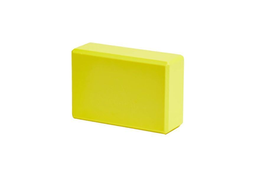 Yoga block Rao yellow 23x15x7.5 cm