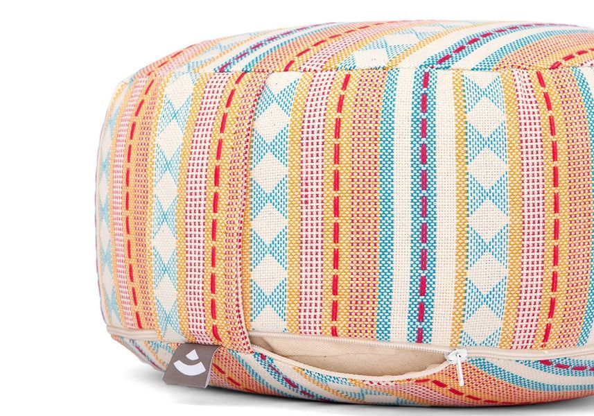 Подушка для медитации Rondo Ethno Bodhi Абрикосово-голубой 32х17 см st307ab фото