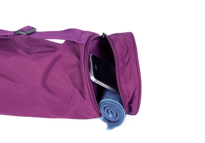 Чехол для йога-коврика Asana Bodhi 70 см фиолетовый 908abg фото