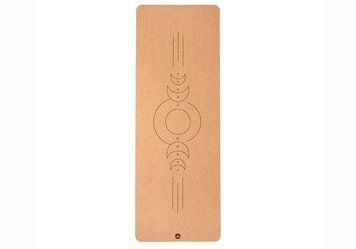 Килимок для йоги Luna Bodhi пробковий 185x66x0.4 см 632CD фото