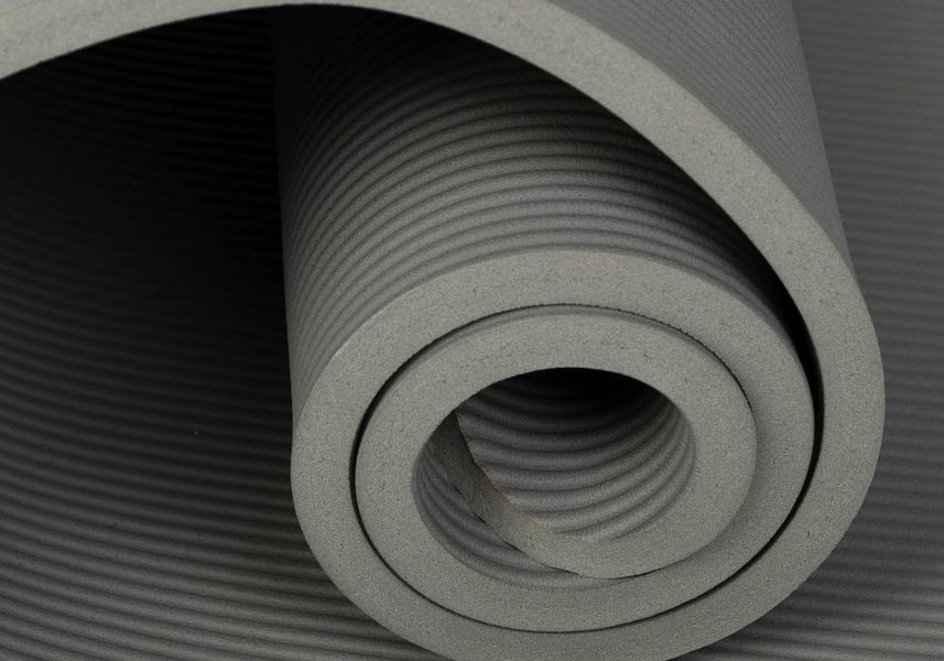 Коврик для фитнеса и пилатеса Bodhi 185x60x1.5 см серый GM60GR фото