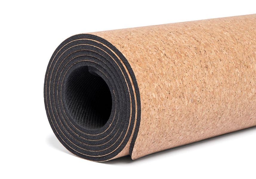 Cork Yoga Mat Luna Bodhi185x66x0.4 cm