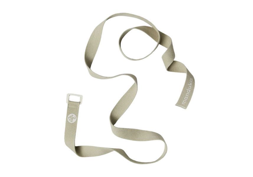 Ремінь для йоги Manduka Unfold Yoga Strap Birch 243x3.2 см 416018749 фото
