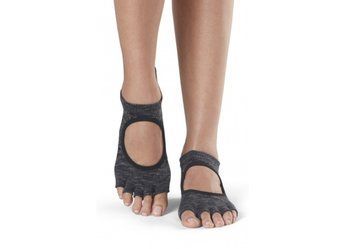 Носки для йоги ToeSox Half Toe Bellarina Grip Quartz S (36-38.5) 841090140937 фото