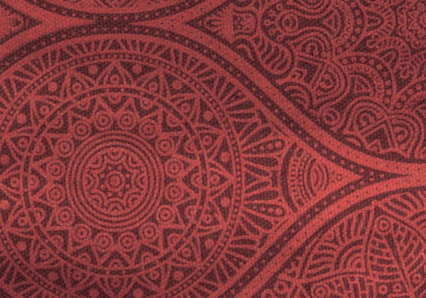 Сумка-чехол для йоги Asana Bag Cotton Mayuri Maharaja Collection Bodhi 60 см темно-красный 541MR фото