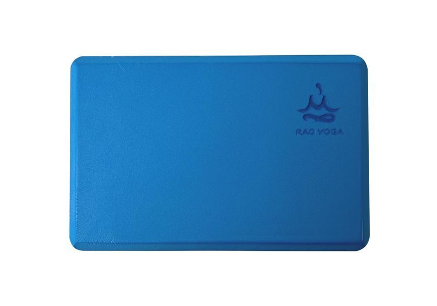 Yoga block Rao blue 23x15x7.5 cm
