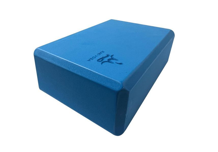 Yoga block Rao blue 23x15x7.5 cm