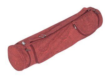 Сумка-чехол для йоги Asana Bag Cotton Maharaja Collection Bodhi 70 см темно-красный 542MR фото