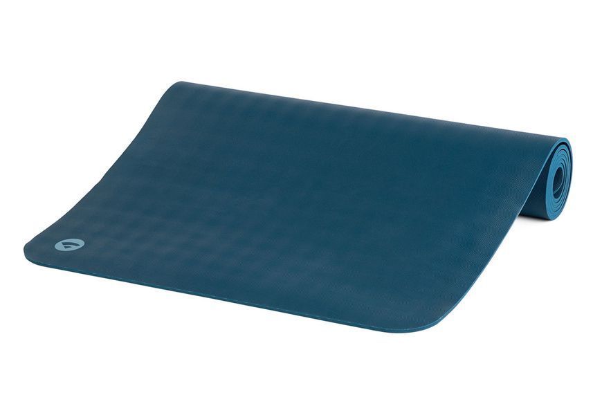 Коврик для йоги Bodhi Ecopro Diamond синий 185x60x0.6 см 659b фото