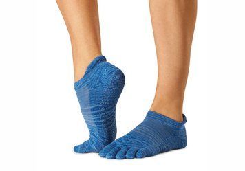Носки для йоги ToeSox Full Toe Low Rise Grip Innovate Tec M (39-42.5) 841090187307 фото