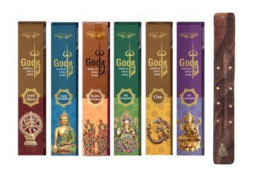Аромапалички (набір) Divine Soul Gods 6 шт + підставка set-DivSlG фото