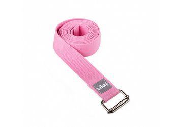 Ремінь для йоги Asana Belt від Bodhi рожевий 250x3.8 см 910sp фото