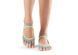 Носки для йоги ToeSox Half Toe Bellarina Heather Grey With Lime Trim S (36-38.5) 812035021604 фото 1