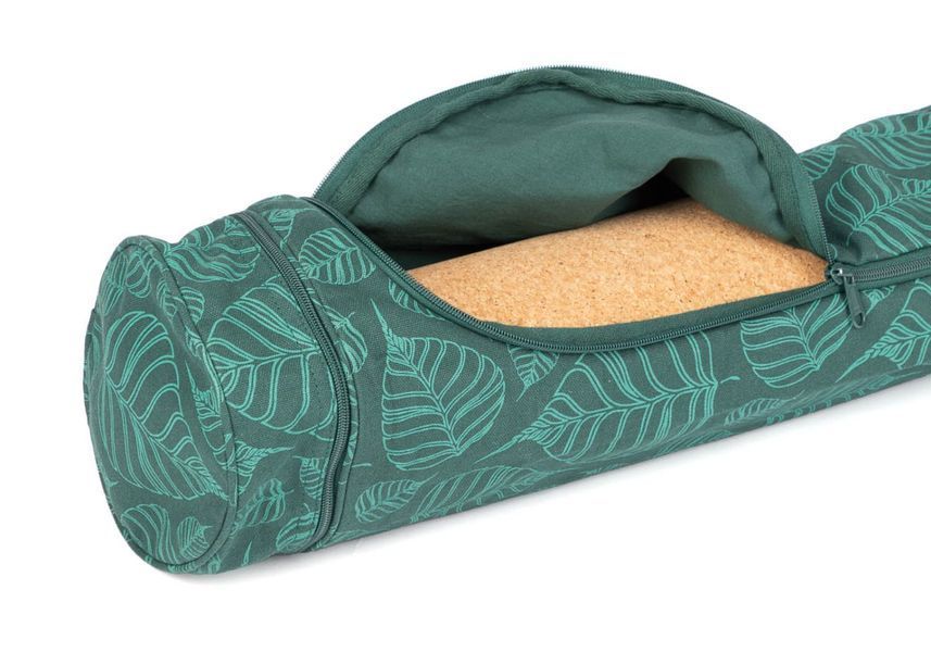 Сумка-чехол для йоги Asana Bag Cotton Maharaja Collection Bodhi 70 см темно-зеленый 542LG фото